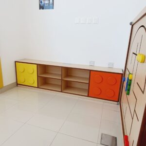 Mini Block Cupboard With Open Spaces