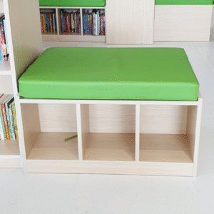 Small Bench Seating With Open Storage