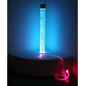 Bubble Tube with Plinth & Fibre Optic Bundle